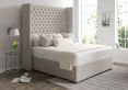 Emma Classic 4Drw Continental Double Arran Natural Headboard & Base