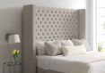 Emma Classic 4Drw Continental King Size Arran Natural Headboard & Base