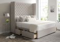 Emma Classic 4Drw Continental Super King Size Arran Natural Headboard & Base