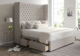 Emma Classic 4 Drw Continental Arran Natural Headboard and Base Only