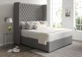 Emma Classic 4Drw Continental Double Arran Pebble Headboard & Base
