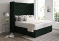 Emma Classic 4 Drw Continental Gatsby Forest Headboard and Base Only