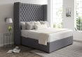 Emma Classic 4 Drw Continental Gatsby Platinum Headboard and Base Only