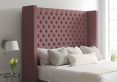 Emma Classic 4 Drw Continental Gatsby Rose Headboard and Base Only