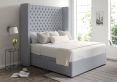 Emma Classic 4Drw Continental King Size Gouache Eau De Nil Headboard & Base