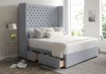 Emma Classic 4Drw Continental Double Gouache Eau De Nil Headboard & Base
