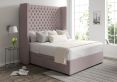 Emma Classic 4Drw Continental King Size Gouache Raspberry Headboard & Base