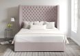 Emma Classic 4Drw Continental Super King Size Gouache Raspberry Headboard & Base
