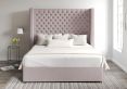 Emma Classic 4 Drw Continental Gouache Raspberry Headboard and Base Only
