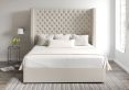 Emma Classic 4Drw Continental Double Trebla Flax Headboard & Base