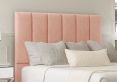 Empire Arlington Candyfloss Upholstered Single Headboard and End Lift Ottoman Base