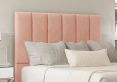 Empire Arlington Candyfloss Upholstered Compact Double Headboard and 2 Drawer Base