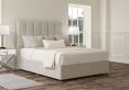 Empire Arlington Ice Upholstered Super King Size Headboard and Continental 2+2 Drawer Base
