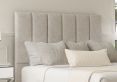 Empire Arlington Ice Upholstered Compact Double Headboard and 2 Drawer Base