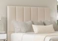 Empire Carina Parchment Upholstered Single Headboard and End Lift Ottoman Base
