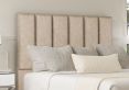 Empire Heritage Mink Upholstered Compact Double Headboard and 2 Drawer Base