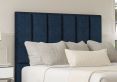 Empire Heritage Royal Upholstered Double Headboard and Side Lift Ottoman Base