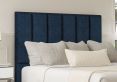 Empire Heritage Royal Upholstered Compact Double Floor Standing Headboard and Shallow Base On Legs