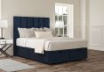Empire Heritage Royal Upholstered Compact Double Headboard and End Lift Ottoman Base