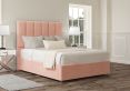 Empire Arlington Candyfloss Upholstered Compact Double Headboard and 2 Drawer Base