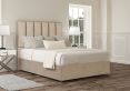 Empire Heritage Mink Upholstered Double Headboard and 2 Drawer Base