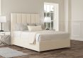 Empire Teddy Cream Upholstered Compact Double Headboard and 2 Drawer Base