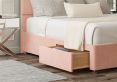Empire Arlington Candyfloss Upholstered Super King Size Headboard and 2 Drawer Base