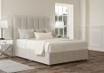 Empire Arlington Ice Upholstered Compact Double Headboard and Non-Storage Base