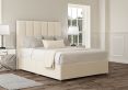 Empire Teddy Cream Upholstered Compact Double Headboard and Non-Storage Base