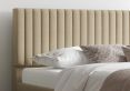 Naples Ottoman Eire Linen Natural Compact Double Bed Frame Only