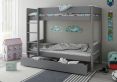 Estella Grey Bunk Bed With Drawers