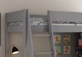 Estella Grey High Sleeper Bed Frame With Chest, Cube & Corner Desk
