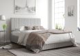 Naples Ottoman Pastel Cotton Storm Single Bed Frame Only