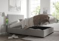 Naples Ottoman Pastel Cotton Storm Single Bed Frame Only