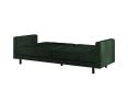 Florence Pocket Rest Green Velvet Sofa Bed