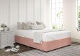 2 Drawer Arlington Candyfloss Upholstered Compact Double Base Only