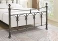 Elizabeth Antique Nickel Double Bed Frame
