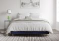 Classic Shallow Upholstered Hugo Royal Super King Size Base Only