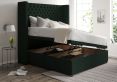 Emma Ottoman Gatsby Forest Headboard and Base Only