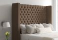 Emma Ottoman Gatsby Taupe Headboard and Base Only