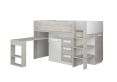 Girona White Mid Sleeper Bed Frame