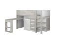 Girona White Mid Sleeper Bed Frame