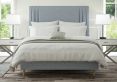 Faith Gouache Eau De Nil Super King Size Classic Shallow Base and Headboard