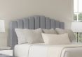 Quinn Ottoman Double Gouache Eau De Nil Headboard & Base