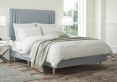 Faith Gouache Eau De Nil King Size Classic Shallow Base and Headboard