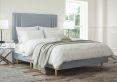 Faith Gouache Eau De Nil Double Classic Shallow Base and Headboard