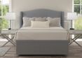 Mabel Ottoman Super King Size Gouache Eau De Nil Headboard & Base