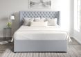 Bella Ottoman Double Gouache Eau De Nil Headboard & Base