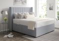 Aurelia Ottoman Double Gouache Eau De Nil Headboard & Base