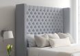 Emma Ottoman Super King Size Gouache Eau De Nil Headboard & Base
